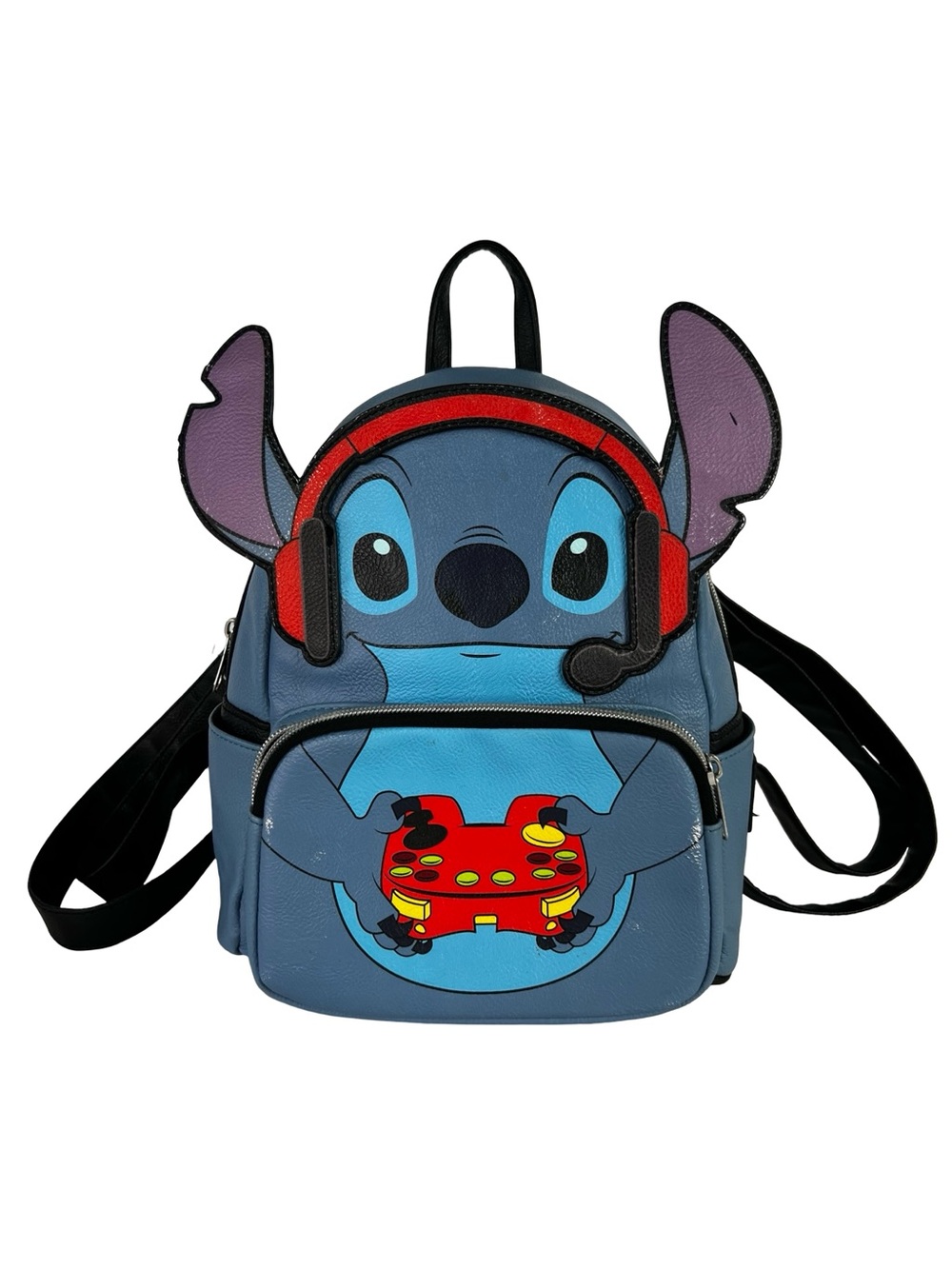 Loungefly Disney Stitch Gamer Mini Backpack Lilo & Stitch Headset Controller